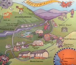 Wall map